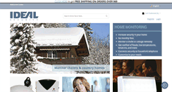 Desktop Screenshot of idealinc.com