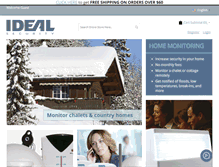 Tablet Screenshot of idealinc.com